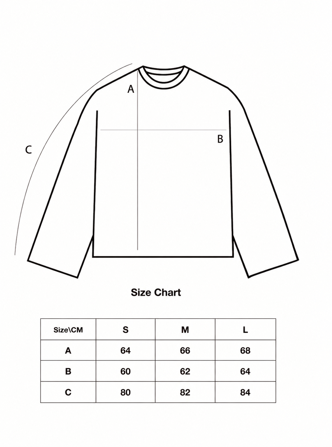 Longsleeve “1of1” cropped